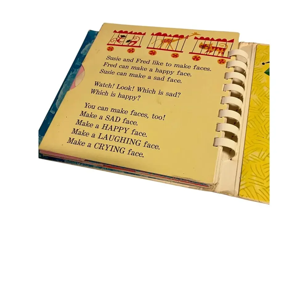 The LOOK LOOK BOOK, Vintage, 50s-60s(?) Board Book Children's Interactive Golden